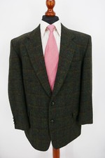 Harris Tweed Herbst Winter Sakko Gr.26 100% S...