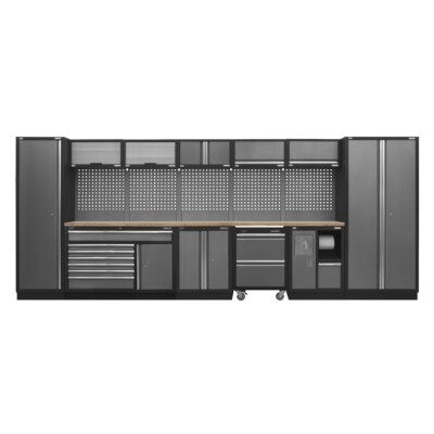 Sealey Modular Storage System Combo - Pressed Wood Worktop Garage Workshop DIY
