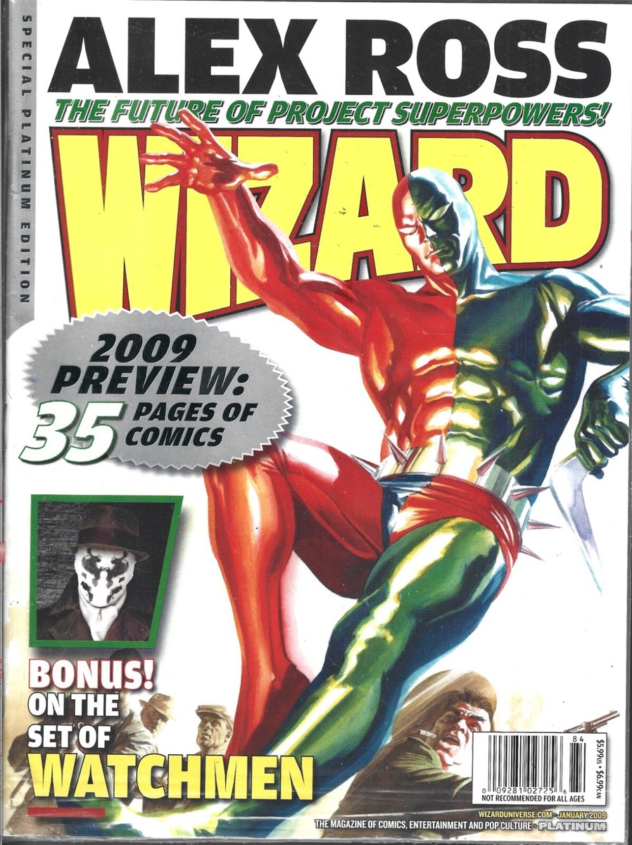 ALEX ROSS SPECIAL PLATINUM EDITION WIZARD SEALED IN BAG (NM