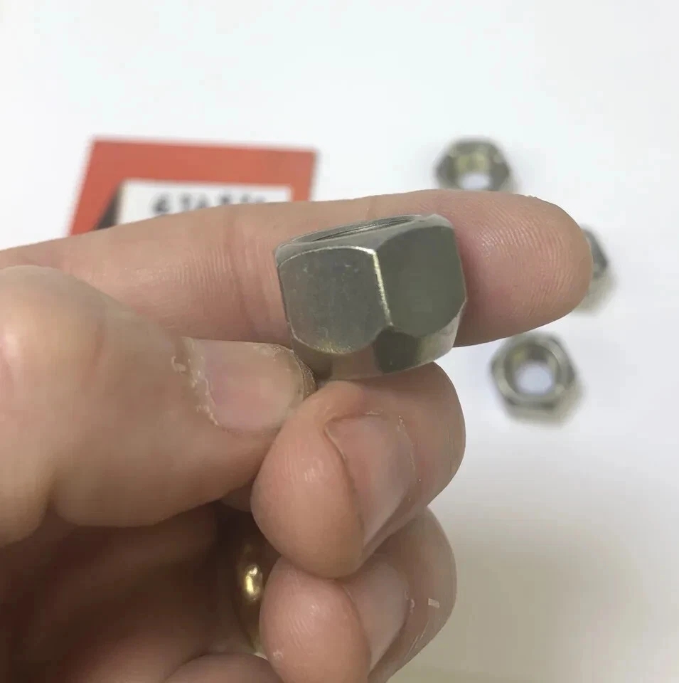 1955-1964 Dodge Plymouth Desoto Left Wheel Lug Nuts Thread Set of 5 1139317 - Image 3 of 4