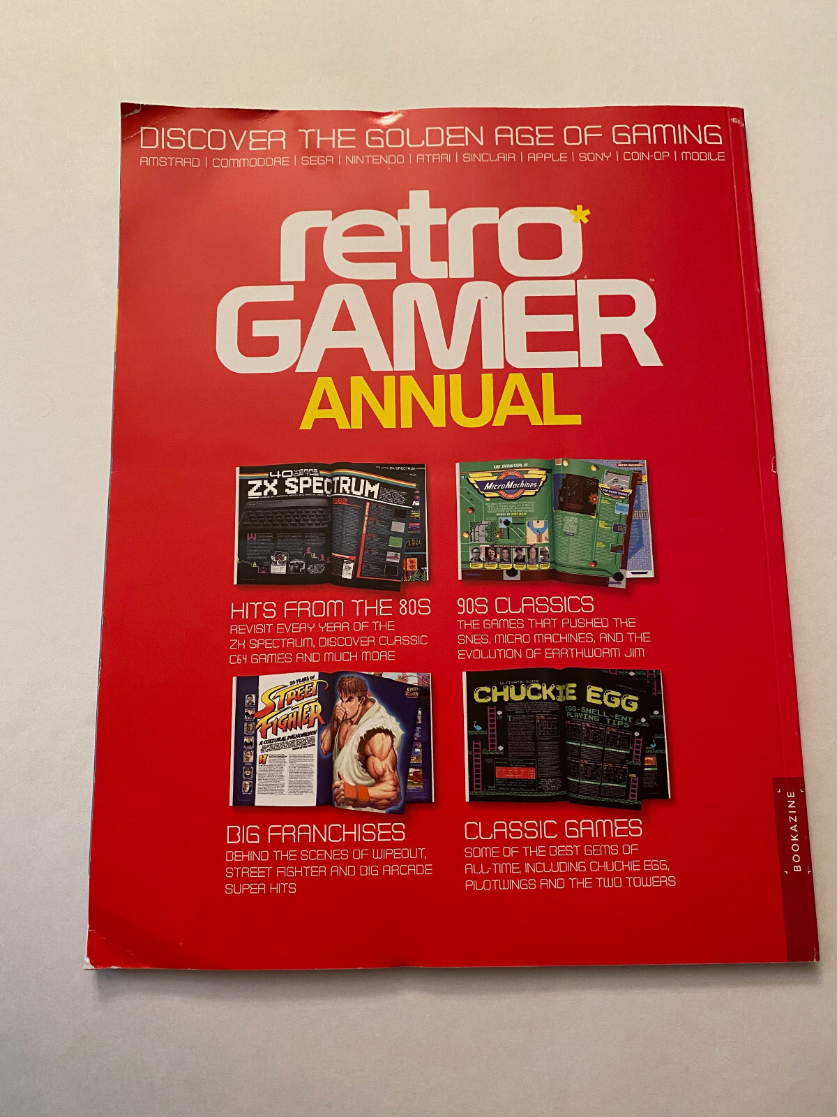 KM7) Retro Gamer Annual PC Sony Sega Nintendo Atari Commodore Mobile Video Games eBay