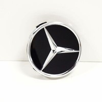 NEU Mercedes Alufelge Nabendeckel Silber & Schwarz B66470200 Original
