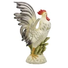 Fitz and Floyd Lantana Ceramic Rooster Figurine, 20 Inch