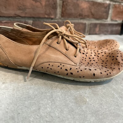 Merrell M Select Fresh Lace Up Sneakers Shoe EYELET Cognac Brown Sugar 7.5
