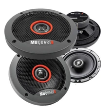 4x MB QUART FKB116x 6.5" 480 Watt 2-Way Car Audio Speakers Deeper Mid-Bass