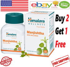 Himalaya Manjishtha For Skin Wellness 100 Herbal 60 Tabs FREE SHIPPING 