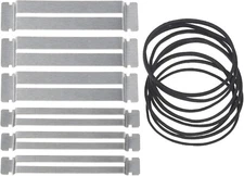 3 Sets Guitar Fret Protector Jwodo Stainless Steel Fretboard Protecters Bass