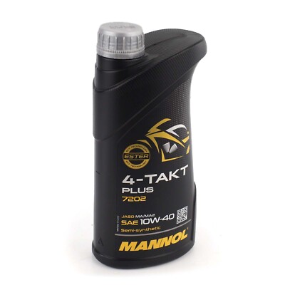 MANNOL 10W-40 4-Takt Plus Motorradöl JASO MA2 1L