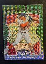 Juan Soto - 2021 Panini Mosaic Producers Green #P6 Washington Nationals