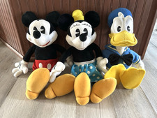 Lot 3 peluches parlantes Disney Mickey Mouse Minnie Donald Duck Talks 18" de haut jouet