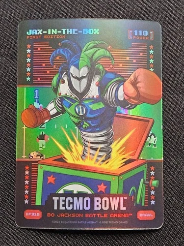 2026 Bo Jackson Battle Arena Jax-In-the-Box Brawl Battlefoil #BF315