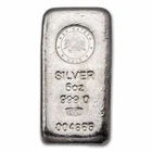 5 oz Silver Bar - Emirates Gold