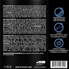 Water Based Silicone Free Lubricant 16 Fl Oz Glycerin Free Long Lasting