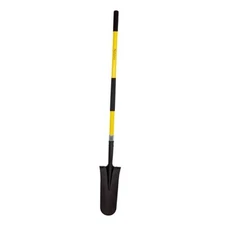 Shovel for Digging, Heavy Duty Shovel with Fiberglass Handle, 58 Inches 
