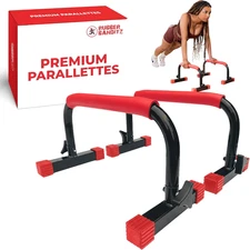 Parallette, Parallel Bars & Dip Station | at Home Gym Workout Equipment, L-Sit B