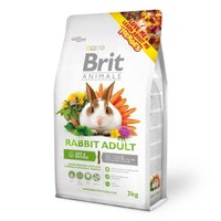 Brit Animals Rabbit Adult Complete FüR Ausgewachsene Kaninchen 3Kg