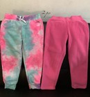 2 Piece Lot Toddler Girl Sweatpants Bebe & Children’s Place Size 4T — photo 1