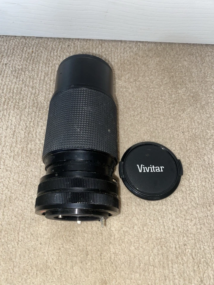 Vivitar 80-200mm f/4.5 MC Tele-Macro-Zoom Lens - Canon FD Mount in packaging  - Image 3 of 3
