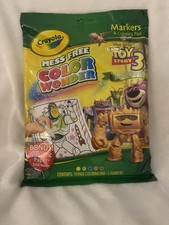 Crayola Mess Free Color Wonder, Disney Toy Story 3, Markers  Coloring Pad
