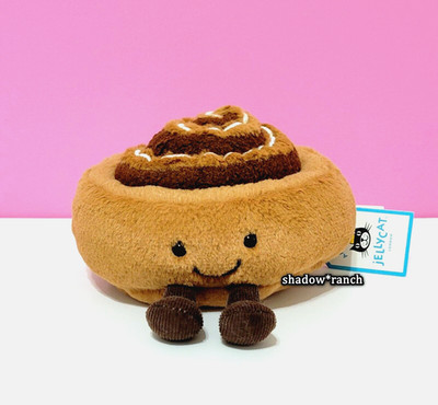 Jellycat AMUSEABLES CINNAMON BUN - Authentic - Bakery Plush- Brand