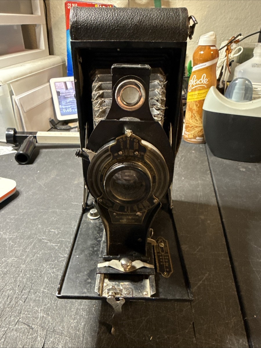 Vintage 1910s Kodak No. 2A Folding Autographic Brownie Camera | eBay