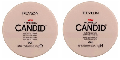 2 Pack Revlon Candid Setting Powder PhotoReady Candid 001 Anti-Pollution