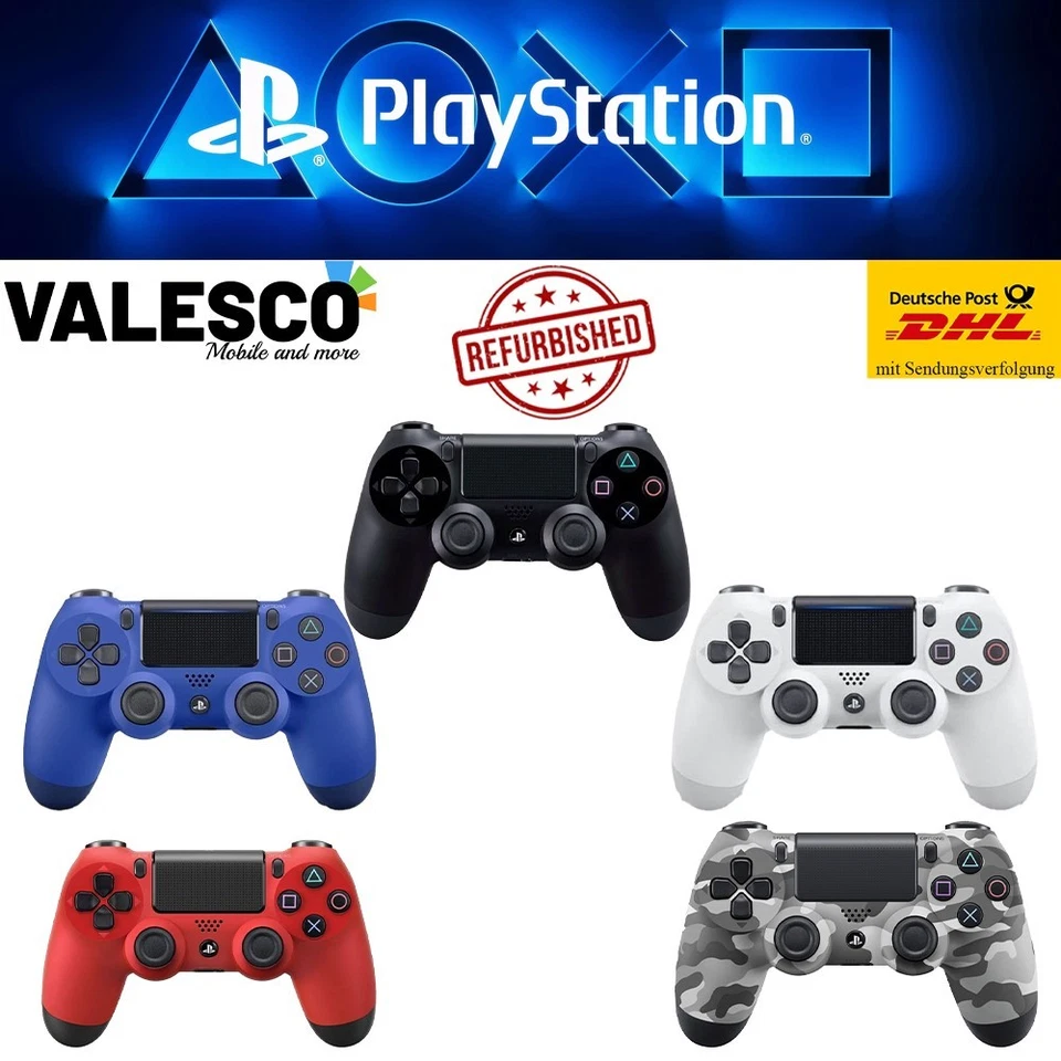 Wireless Controller für Original Sony PS4 DUALSHOCK 4 Playstation 4 5 Farben