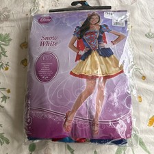 Disney Snow White Adult Costume Suze 10-12