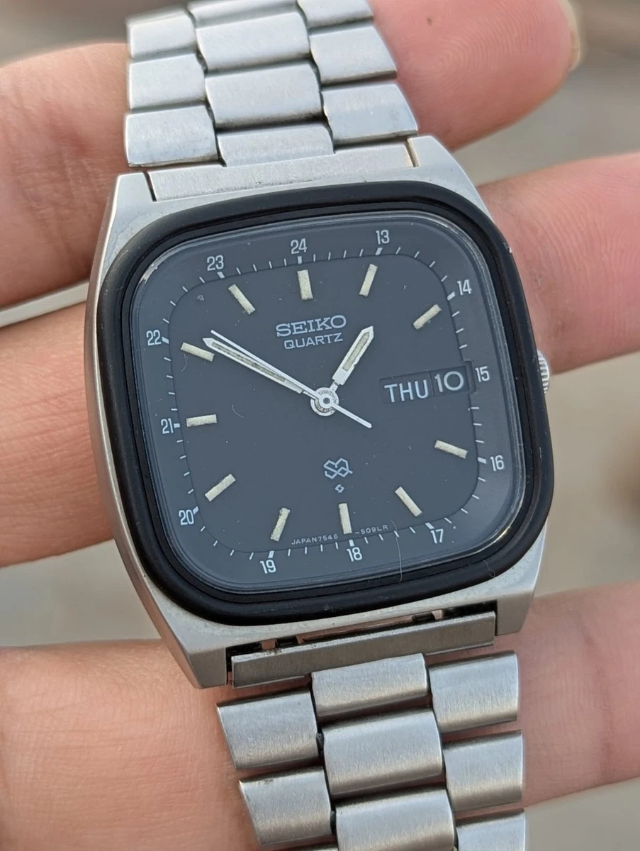 Seiko Quartz Square Wristwatches for sale - eBay