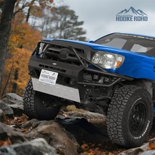 Off-road Front Bumper Fit 05-11 Toyota Tacoma Wwinch Plate Skid Plate Light