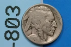 1917-D 5C INDIAN HEAD BUFFALO NICKEL EARLY US TYPE COIN RAW-803