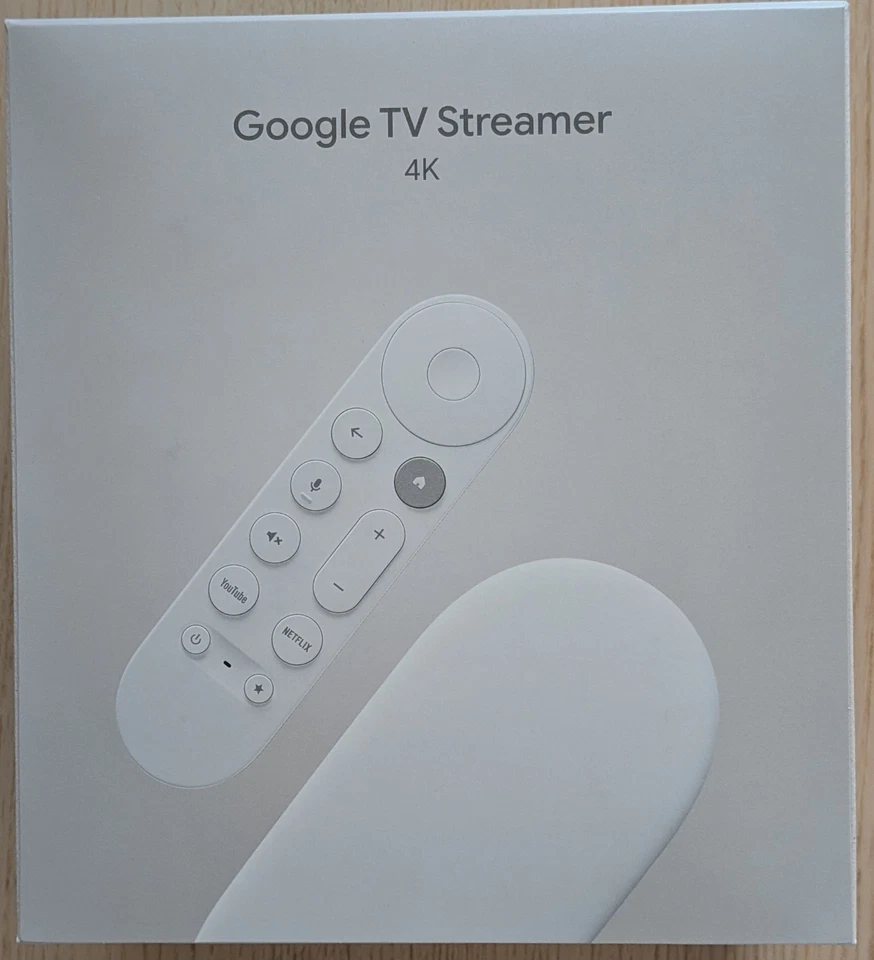 Google TV Streamer 4K 32GB GA05662-DE Porcelain Neu & Versiegelt OVP Streaming - Bild 1 von 1