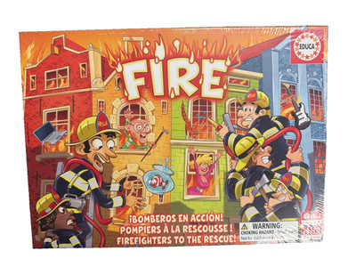 Educa  Fire  Board Game   Family Strategy Game Complete