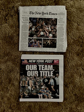 New York Times & NY Post Newspapers 6/15/26 K...