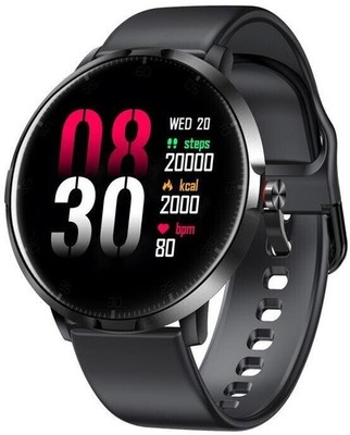IOMI Fitnesstracker Smartwatch Bluetooth Freizeit Sportuhr schwarz