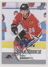2020-21 Upper Deck AHL Star Rookies Auto Evan Barratt #196 Auto 04f7