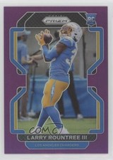 2021 Panini Prizm Rookie Purple Prizm 64/125 Larry Rountree III #401 s3g