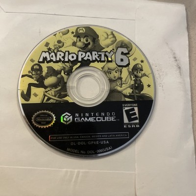 Mario Party 6 Nintendo GameCube 2004 Disc Only Tested Working
