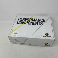 Magura MT5 4-Piston Hydraulic Disc Brake w/ 2-Finger Aluminum Lever, 2200mm Hose