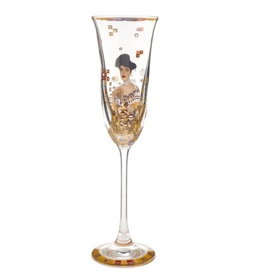Gustav Klimt Sektglas Adele Bloch-Bauer H. 24cm 100ml Goebel Artis Orbis