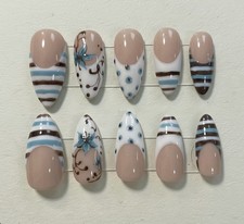 press on nails! these are just a few i can do...