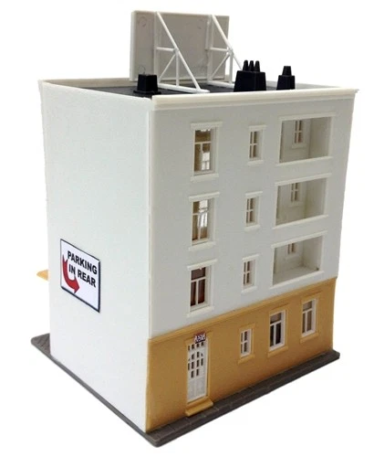 Model Power 1592 N Scale Brown Coffee Company & Shop Building Kit - Image 2 of 2