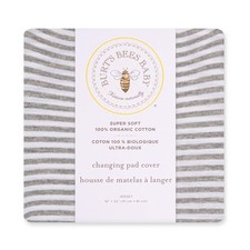 Burt's Bees Baby Unisex Baby Gift Set - Crib Sheet, Changing Pad Cover, 100 Org