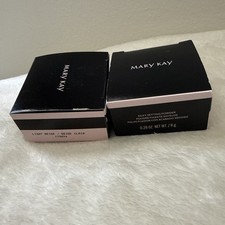 mary kay silky setting powder light beige