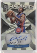 2018-19 Panini Spectra Radiant Signatures /75 Ishmael Smith Ish #RS-ISH Auto 1u1