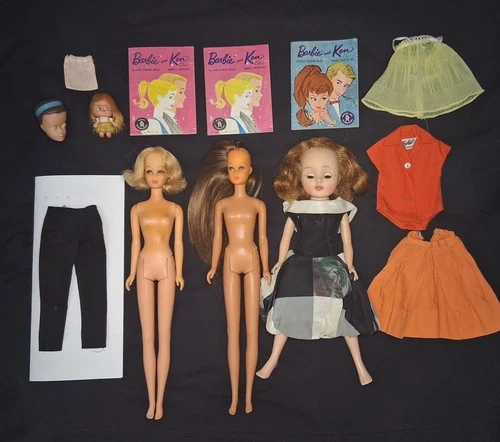 💓Lot Of 1960s Doll Items Mattel & American Character Vintage