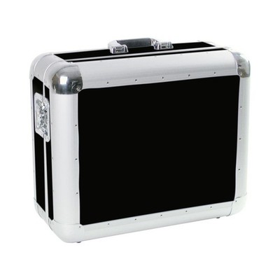 ROADINGER Turntable Case Tour ALU, Black