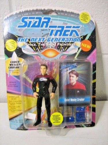 Star Trek Next Generation CADET WESLEY CRUSHER Figur Playmates 6021, 1993 - Bild 2 von 3
