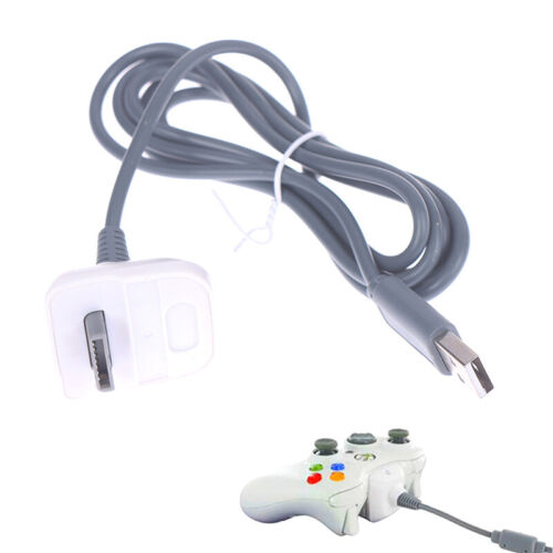 USB Charging Cable for Xbox360 Wireless Game Controller Charger Cable C-KX - Afbeelding 1 van 8