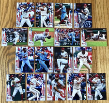 2020 Topps Philadelphia Phillies 17 Card Factory Team Set-Harper, Realmuto, Nola